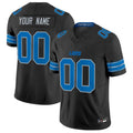 Punc Custom D.Lions Blue Vapor F.U.S.E. Limited Elite Stitched Jerseys