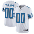 Punc Custom D.Lions White Vapor F.U.S.E. Limited Game Stitched Jerseys