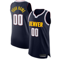 Punc Custom D.Nuggets Navy 2020-21 Authentic Jerseys - Icon Edition