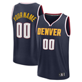 Punc Custom D.Nuggets Navy Fast Break Jerseys - Icon Edition