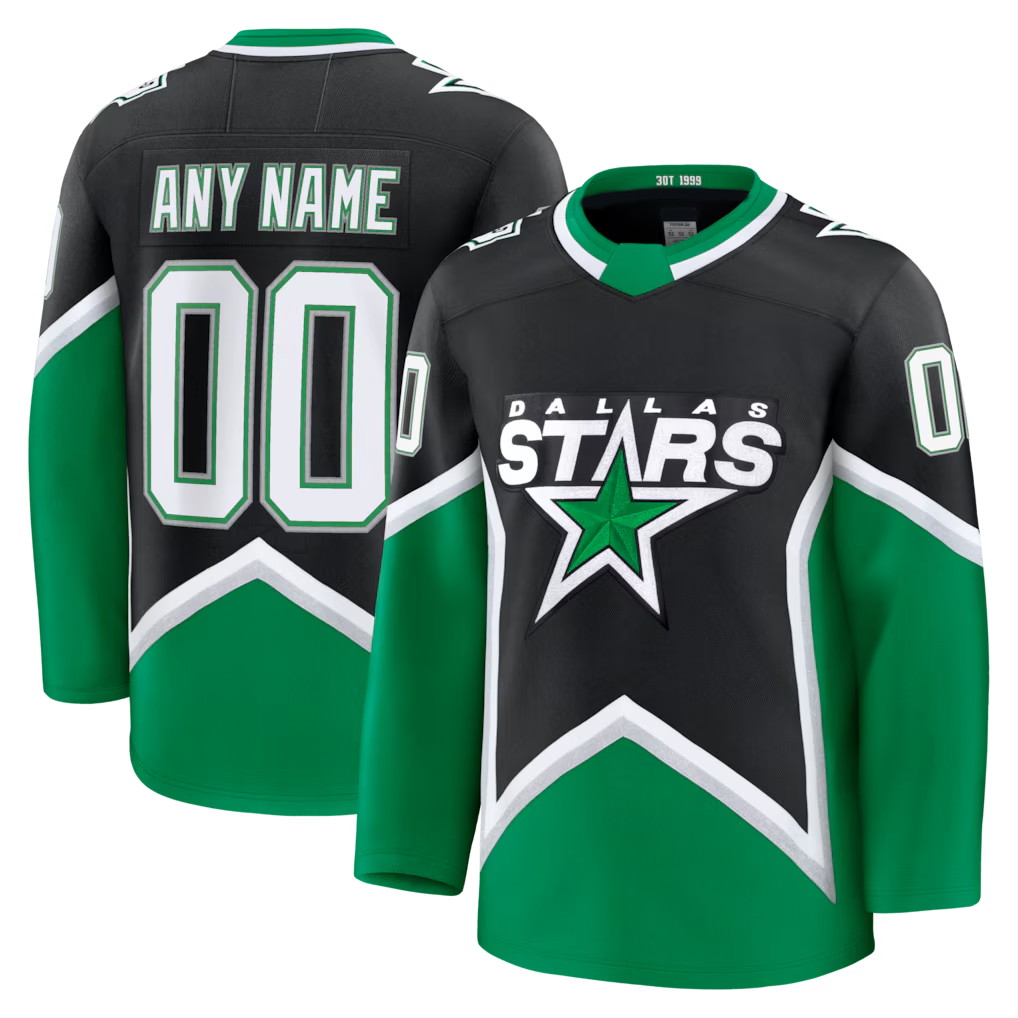 Punc Custom D.Stars Black Alternate Premium Jerseys
