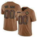 Punc Custom GB.Packers Brown Salute To Service Limited Stitched Jerseys