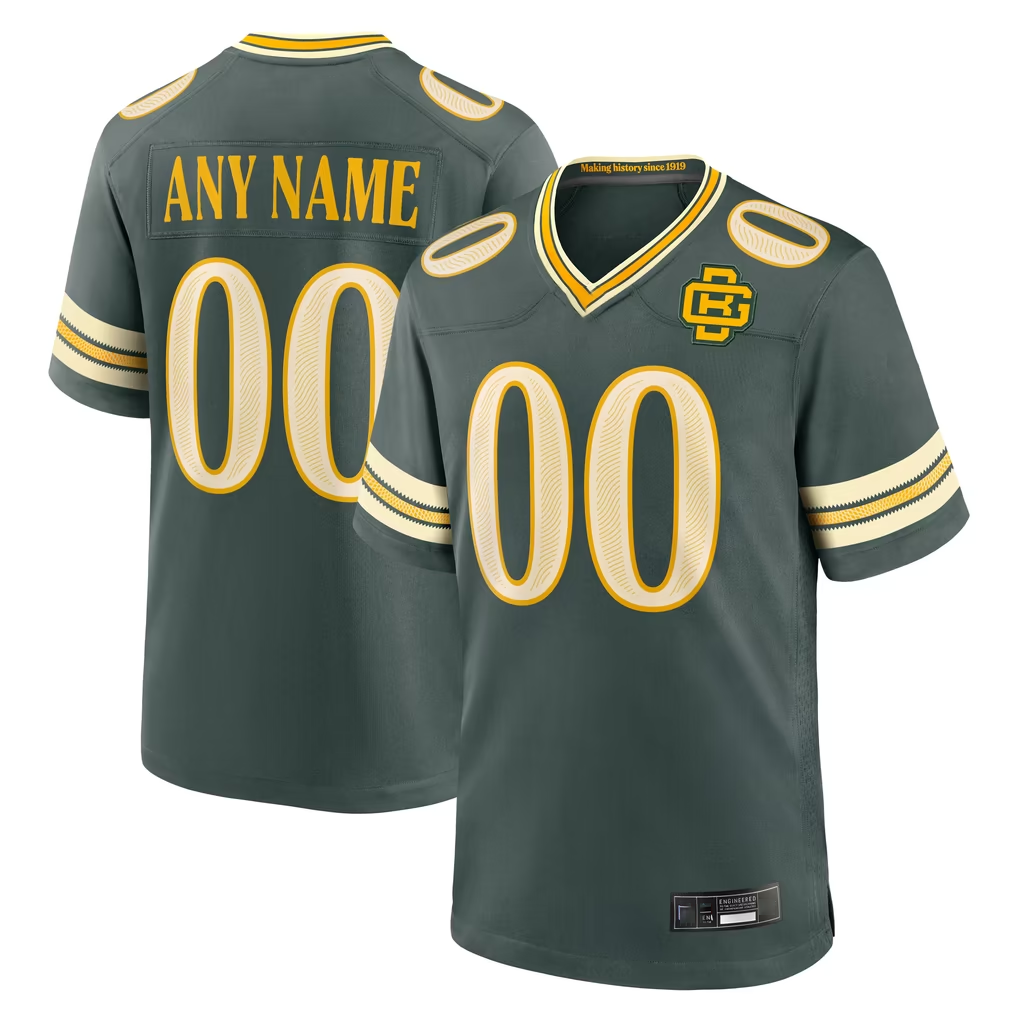 Punc Custom GB.Packers Green 2026 Rivalries Collection Game Stitched Jerseys