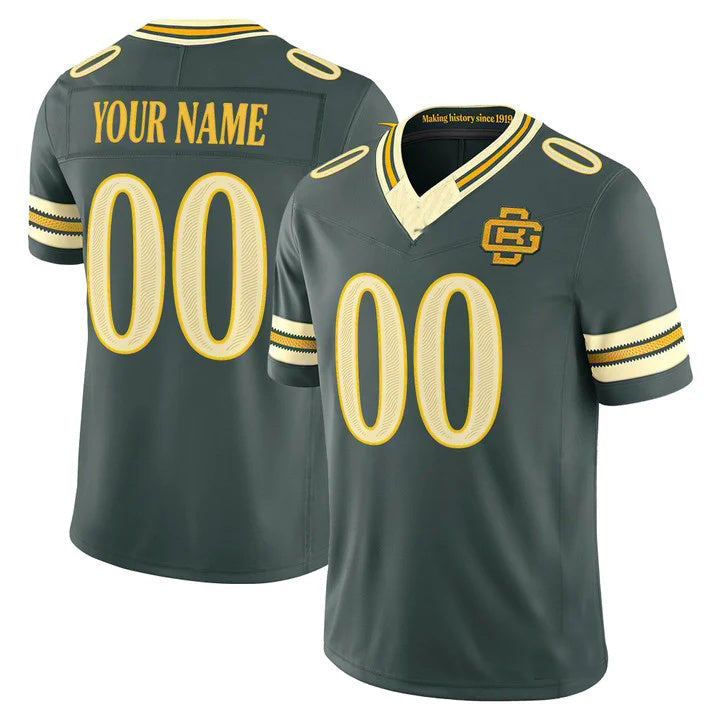 Punc Custom GB.Packers Green 2026 Rivalries Vapor Limited Jersey - All Stitched