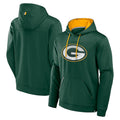 Punc Custom GB.Packers Green Defender Pullover Hoodie Game Stitched Jerseys