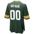 Punc Custom GB.Packers Green Home Game Stitched Jerseys