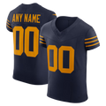 Punc Custom GB.Packers Navy Alternate Vapor F.U.S.E. Elite Stitched Jerseys