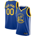 Punc Custom G.State Warriors Royal 2019-20 Swingman Jerseys - Icon