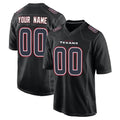 Punc Custom H.Texans Black Fashion Home Game Any Name & Numbers Stitched Jerseys