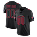 Punc Custom H.Texans Black Impact Limited Game Any Name & Numbers Stitched Jerseys