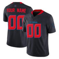 Punc Custom H.Texans Navy Limited 2nd Alternate Vapor F.U.S.E. Home Game Any Name & Numbers Stitched Jerseys