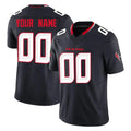 Punc Custom H.Texans Navy Limited Alternate Vapor F.U.S.E. Home Game Any Name & Numbers Stitched Jerseys