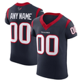Punc Custom H.Texans Navy Vapor F.U.S.E. Elite Stitched Jerseys