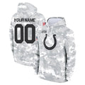 Punc Custom IN.Colts Arctic Camo Salute to Service Hoodies Limited Game Any Name & Numbers Stitched Jerseys