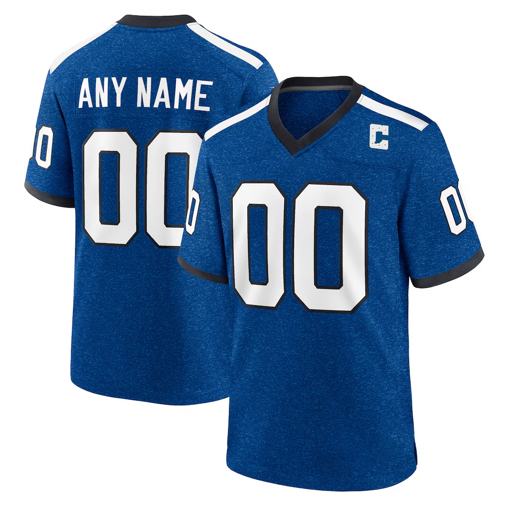 Punc Custom IN.Colts Royal Alternate Indiana Nights Home Game Any Name & Numbers Stitched Jerseys