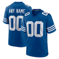 Punc Custom IN.Colts Royal Alternate Stitched Jerseys