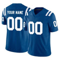Punc Custom IN.Colts Royal Limited Vapor F.U.S.E. Home Game Any Name & Numbers Stitched Jerseys