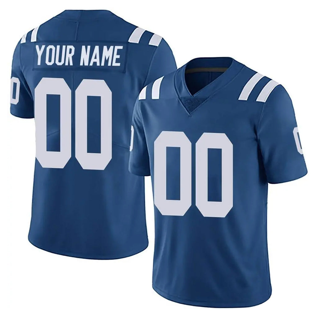 Punc Custom IN.Colts Royal Limited Vapor Untouchable Home Game Any Name & Numbers Stitched Jerseys