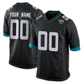 Punc Custom J.Jaguars Black Home Game Any Name & Numbers Stitched Jerseys