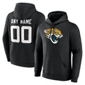Punc Custom J.Jaguars Black Pullover Hoodies Limited Any Name & Numbers Stitched Jerseys