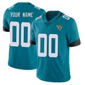 Punc Custom J.Jaguars Teal Vapor Untouchable Limited Home Game Any Name & Numbers Stitched Jerseys