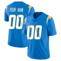 Punc Custom LA.Chargers Blue Limited Vapor Untouchable Home Game Any Name & Numbers Stitched Jerseys