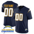 Punc Custom LA.Chargers Navy Elite Limited Home Game Any Name & Numbers Stitched Jerseys