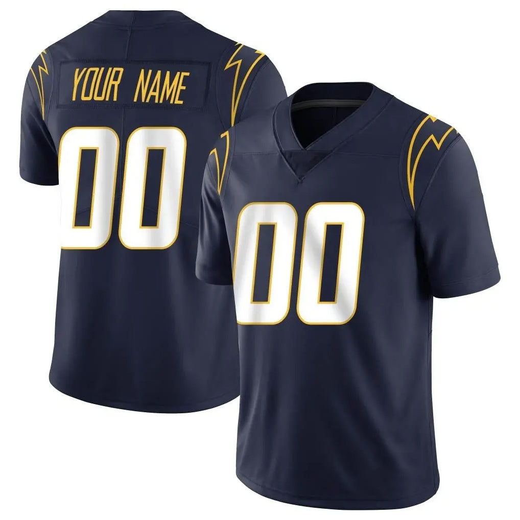 Punc Custom LA.Chargers Navy Limited Vapor Untouchable Home Game Any Name & Numbers Stitched Jerseys