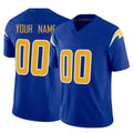 Punc Custom LA.Chargers Royal Limited Vapor F.U.S.E. Home Game Any Name & Numbers Stitched Jerseys