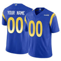 Punc Custom LA.Rams Royal Limited Vapor F.U.S.E. Home Game Any Name & Numbers Stitched Jerseys
