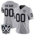 Punc Custom LV.Raiders Gray 2026 Vapor Limited Home Game Any Name & Numbers Stitched Jerseys