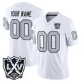 Punc Custom LV.Raiders White 2026 Vapor Limited Home Game Any Name & Numbers Stitched Jerseys