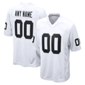 Punc Custom LV.Raiders White Team Stitched Jerseys