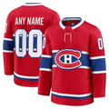 Punc Custom M.Canadiens Red Home Premium Jerseys