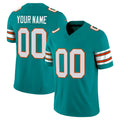 Punc Custom M.Dolphins Aqua Limited Alternate Vapor F.U.S.E. Home Game Any Name & Numbers Stitched Jerseys