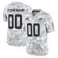 Punc Custom M.Dolphins Arctic Camo Salute To Service Limited Game Any Name & Numbers Stitched Jerseys