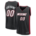 Punc Custom M.Heat Black Fast Break Jerseys - Icon Edition