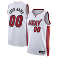 Punc Custom M.Heat White Swingman Jerseys - Association Edition