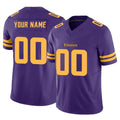 Punc Custom MN.Vikings Purple Limited Alternate Vapor F.U.S.E. Home Game Any Name & Numbers Stitched Jerseys