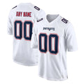 Punc Custom NE.Patriots White Fashion Limited Home Game Any Name & Numbers Stitched Jerseys