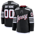 Punc Custom N.Jersey Devils Black Alternate Premium Jerseys