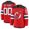 Punc Custom N.Jersey Devils Red Home Premium Jerseys