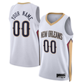 Punc Custom NO.Pelicans Black 2025-2026 City Edition Swingman Stitched Jerseys