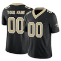 Punc Custom NO.Saints Black Limited Vapor F.U.S.E. Home Game Any Name & Numbers Stitched Jerseys