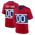 Punc Custom NY.Giants Red Century Home Game Any Name & Numbers Stitched Jerseys