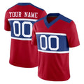 Punc Custom NY.Giants Red Century Vapor F.U.S.E. Home Game Any Name & Numbers Stitched Jerseys