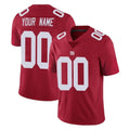 Punc Custom NY.Giants Red Limited Vapor Untouchable Home Game Any Name & Numbers Stitched Jerseys