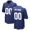 Punc Custom NY.Giants Royal Game Stitched Jerseys
