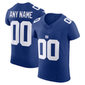 Punc Custom NY.Giants Royal Vapor F.U.S.E. Elite Stitched Jerseys