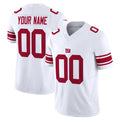 Punc Custom NY.Giants White Limited Vapor F.U.S.E. Home Game Any Name & Numbers Stitched Jerseys